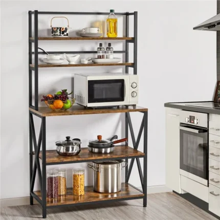 استاند مطبخ 5 ارفف مقاس 160X90X40